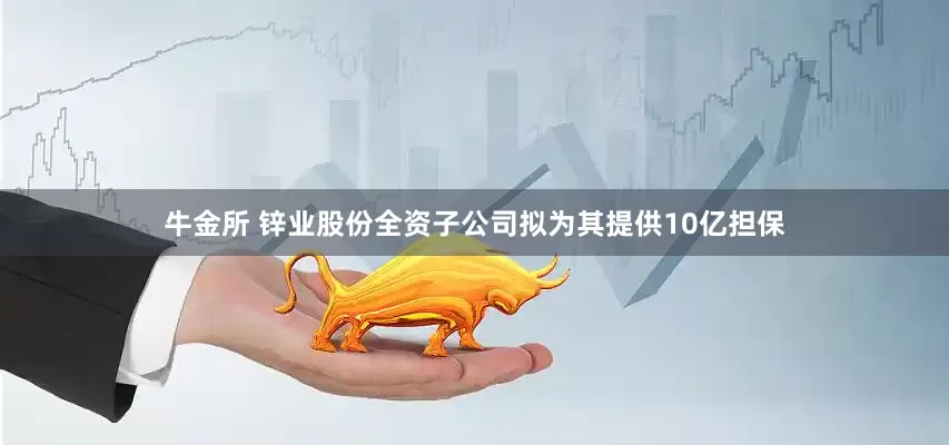 牛金所 锌业股份全资子公司拟为其提供10亿担保