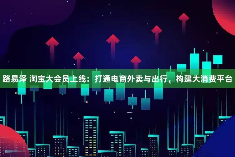 路易泽 淘宝大会员上线：打通电商外卖与出行，构建大消费平台