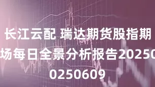 长江云配 瑞达期货股指期货市场每日全景分析报告20250609