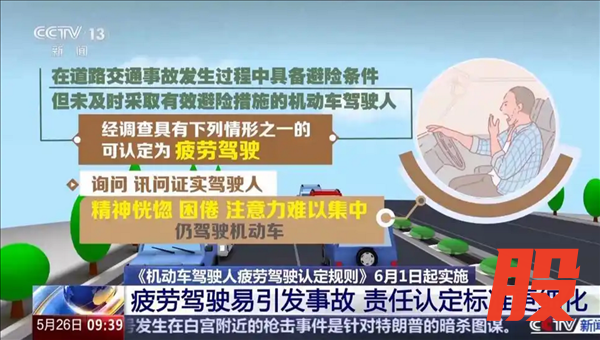 公安部出台驾驶新规 6月1日起执行：普通车主连开4小时不休满20分钟算 最多扣9分